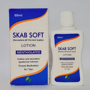 Skab Soft Anti-Scabies Lotion – Permethrin 5% Mentholated | 60ml
