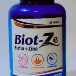 Biot-Ze – Biotin + Zinc – 60 Tablets | For Hair, Skin & Nail Health | Dietary Supplement