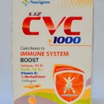 Nutrigrow LIZ CVC 1000 – Immune System Boost Effervescent Tablets | Calcium, Vitamins D3, B6, B12, K2