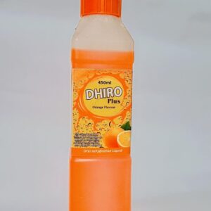 DHIRO Plus Oral Rehydration Liquid – Orange Flavour – 450ml