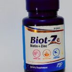 Biot-Ze – Biotin + Zinc – 30 Tablets | For Hair, Skin & Nail Health | Dietary Supplement