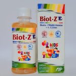 Biot-Z Kids Syrup - Biotin + Multivitamins + L-Lysine (240ml) - Sugar Free